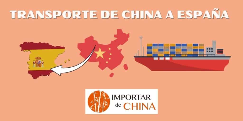 Transporte de China a España