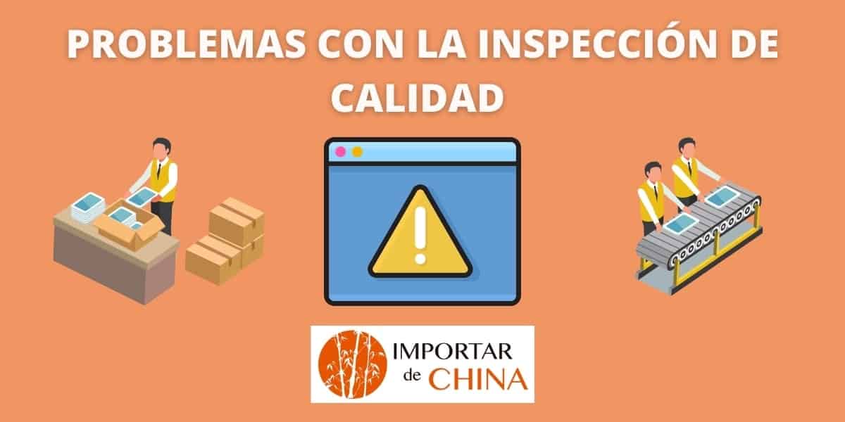 Problemas en nuestra inspección de calidad