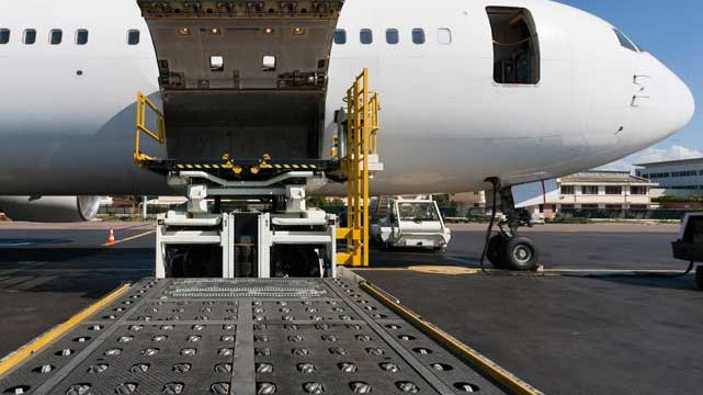 Transporte aereo desde China