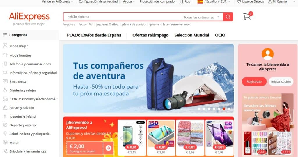 Como vender en AliExpress España