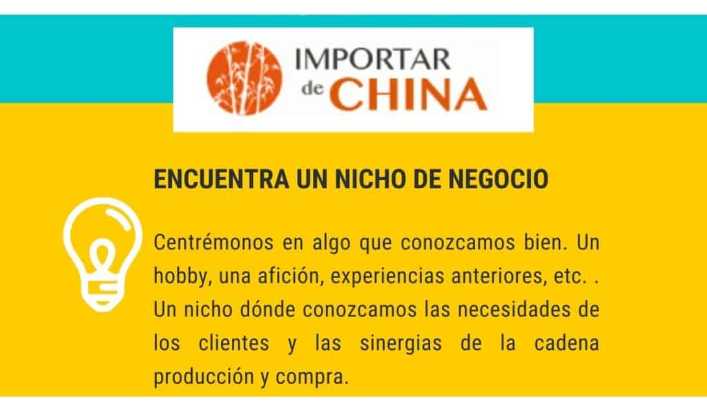 Nicho de negocio para comprar en China y vender online