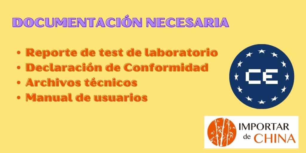 documentación marcado CE Amazon