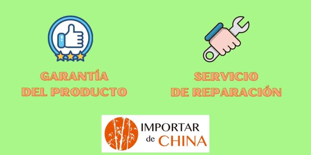Productos con garantía y reparación